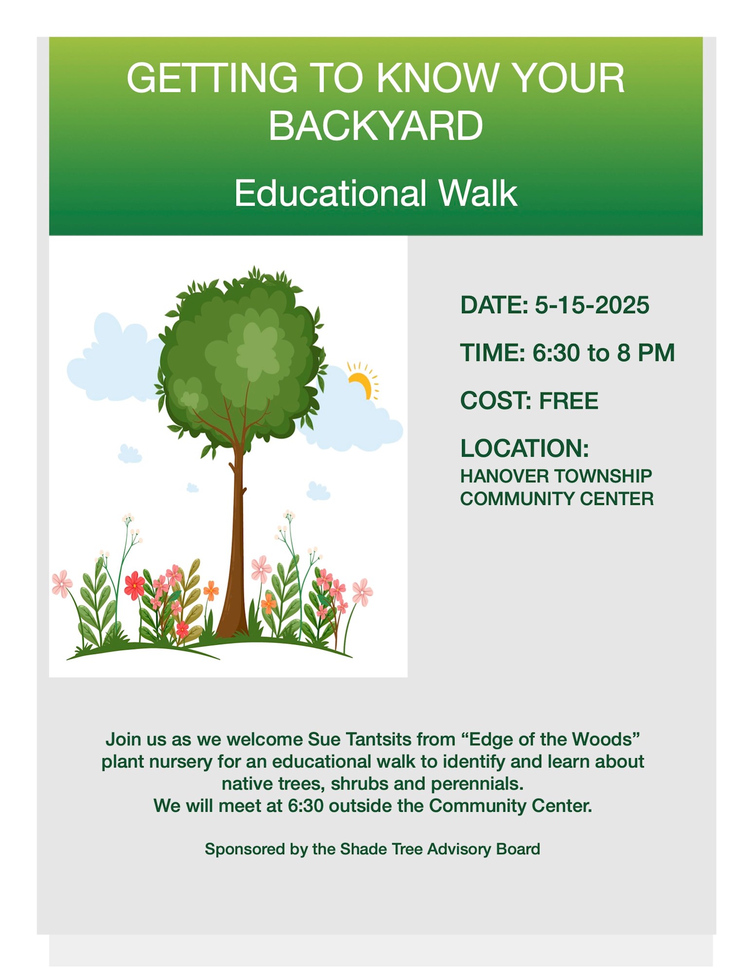 Shade Tree Walk May 2025