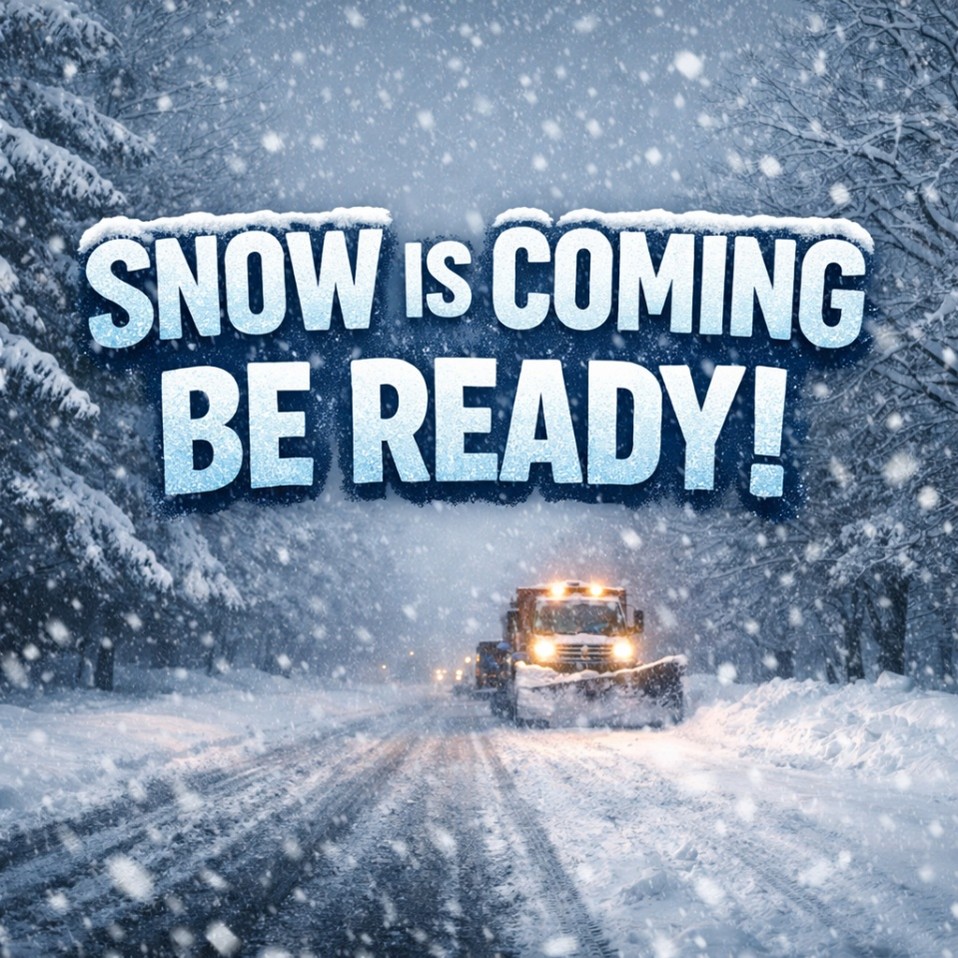 Snow is Coming, Be Ready!