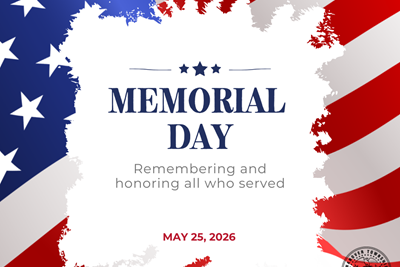 Hanover Township Honors Memorial Day.