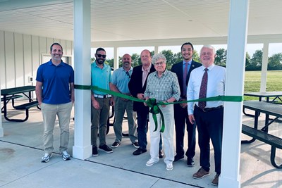 First Responders Park Pavilion & Restrooms Now Open!