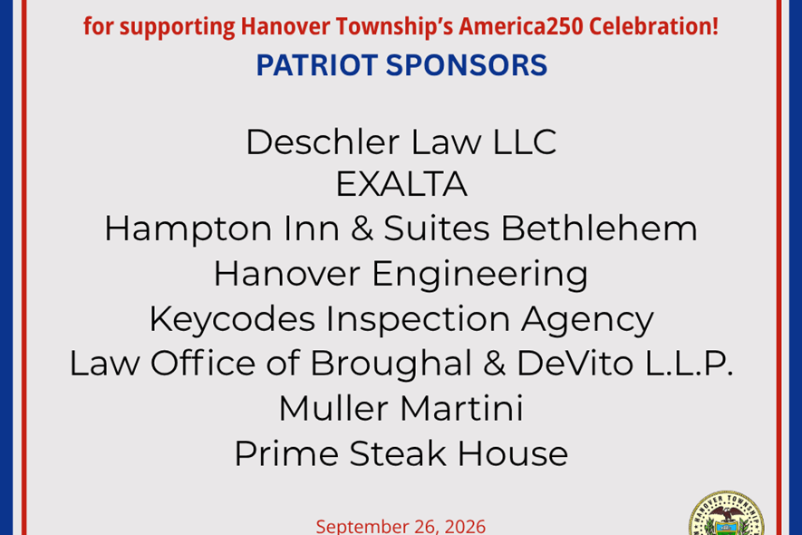 Thank you to our Patriot Sponsors!
